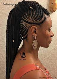 Instead of clutching your pearls, put them in your hair. Fulani Braids Straight Up Hairstyles 2020 With Beads Novocom Top