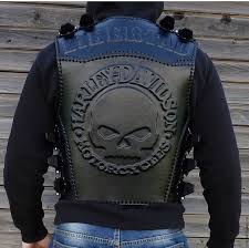 Hotharleydavidsonmerchandise Mens Leather Clothing Mens Leather Jacket Biker Leather Biker Vest