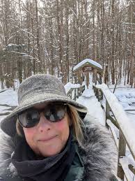 It is windy, cold, and beautiful here today.