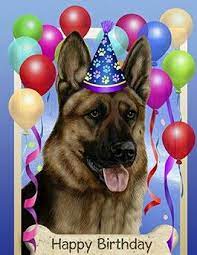 Pin By Apple Bear Boutique On German Shepherd Heaven Dog Birthday Wishes Happy Birthday Dog Happy Birthday Pictures