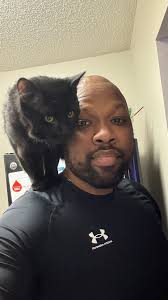 Everyone please wish Chloe a Happy 1st Birthday!!! She's been outside all  day hanging out with her cat friends partying