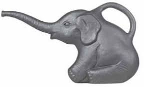 Elephant Watering Can Elephant Grey Elephant Watering Can