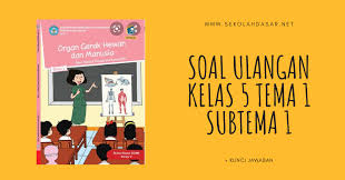 Soal Ulangan Harian Kelas 5 Tema 1 Subtema 1 Dan Kunci Jawabannya Sekolahdasar Net