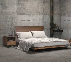 These queen bed frames come with amazing features and enhance safety and the quality of sleep. Dutch Queen Platform Bed Frame Industrial Schlafzimmer New York Von Zin Home Houzz