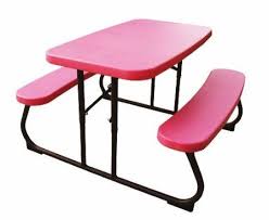 Amazon Com Lifetime Pink Kid S Picnic Table Patio Lawn Garden Kids Picnic Table Folding Picnic Table Picnic Table