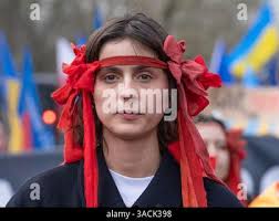 London, UK. 22nd Feb, 2025. Cameron Crook and Megan Bolton at the LFW a/w  2025 Helen Anthony catwalk show, The Londoner Hotel, Leicester Square,