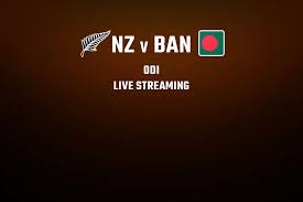 Bangladesh vs new zealand 1st test live score: Nz Vs Ban Live 1st Odi New Zealand 132 To Win Watch Live Streaming