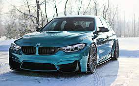 Download Wallpapers Bmw M3 F80 Sedan Tuning M3 Blue Sedan Winter Snow Front View German Sports Cars Bmw Besthqwallpapers Com Bmw Bmw M3 Bmw Blue