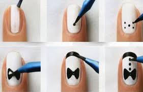 Nos ilusionamos viendo un tutorial en apariencia fácil de hacer, pero cuando lo queremos poner en práctica, no podemos y terminamos con una realidad distinta a la expectativa. 12 Disenos De Unas Para Hacer En Casa Unas Decoradas Diseno De Unas Faciles Tutorial De Unas Decoradas Disenos De Unas Con Cinta