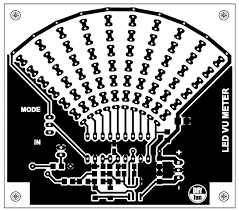 This circuit is based on lm3915 this circuit is using a single ic and a few discrete components. Pin On Vu Meter
