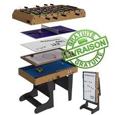 Achetez sur fnac.com et faites vous livrer chez vous ou bénéficiez du retrait en magasin. Table Multi Jeux Riley 4ft Pliant Achat Vente Billard Cdiscount
