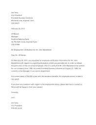 I hereby write this letter to request for my housing allowance for september to december 2019. 30 Employment Verification Letter Samples Word Pdf Templatearchive