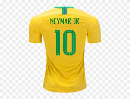 Bedrucke es mit nummer und name. Brasil Home 18 19 Neymar 10 Brasilien Trikot Wm 2018 Neymar Clipart 797002 Pikpng