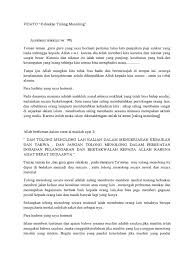 Dalam ajaran islam, sifat ta'awun ini sangat diperhatikan, hanya dalam kebaikan dan takwa, dan tidak ada tolong menolong dalam hal dosa dan implementasi dari prinsip ta'awun (tolong menolong) dalam asuransi syariah (takaful) pada dasarnya ada di antara para peserta yang dari awal sudah. Pidato