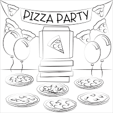 Pizza | 60+ Free Printable Coloring Pages