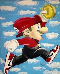 Mens air jordan 1 mid se basketball shoe. Mario X Air Jordan Badass Drawings Art Michael Jordan Art