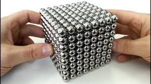 playing with 512 big magnet balls magnetic games