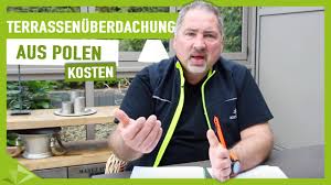 Terrasmart ist ein hochwertiges überdachungssystem aus aluminum und glas für terrassendächer und carports. Was Kostet Eine Terrassenuberdachung Aus Polen Ambitop Terrassendach Youtube