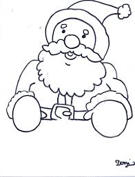 Sur le dessin 1 en bleu j'ai fait apparaître les cheveux et le front sous le bonnet. Comment Dessiner Un Pere Noel Domi Dessins Et Peintures