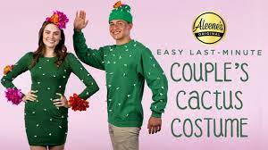 56 easy homemade halloween costumes for adults, kids, and everyone in between. Easy Diy Couple S Cactus Costume Youtube