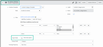 Predictive intelligence architecture (10%) predictive intelligence frameworks (50%) the predictive intelligence implementation process (30%) training the servicenow instance (10%) exam structure. Test A Classification Solution Prediction Servicenow Docs