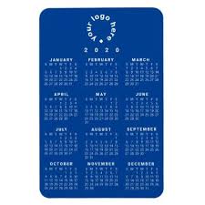 2020 At A Glance Calendar W Custom Logo Magnet Zazzle Com Custom Holiday Card At A Glance Calendar Custom Logos