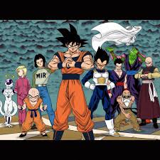 Dragon ball super is a japanese anime television series produced by toei animation that began airing on july 5, 2015 on fuji tv. Universe 7 Team Dragon Ball Super Manga Chapter 33 Colored Dbz