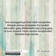 Allah dari awal lagi dah beri amaran bahawa; Surah Al Jinn Ayat 10 Qs 72 10 Tafsir Alquran Surah Nomor 72 Ayat 10