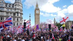 Massive policing operation as two protests and FA Cup final coincide in  London | Connaught Telegraph