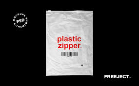 3 Plastic Zipper Bag Mockups Free Psd File