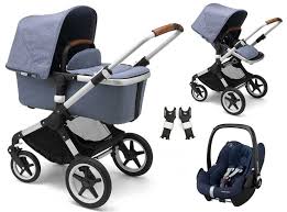 Bugaboo Fox 2 Stroller Set 3 In 1 With Maxi Cosi Cabriofix Bugaboo Stroller Stroller Bugaboo