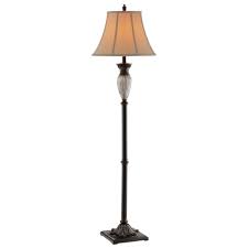 Stein World Accent Lighting Ribbed Crackle Glass Floor Lamp Glass Floor Lamp Lamp Floor Lamp