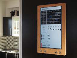 Raspberry Pi Wall Mounted Calendar And Notification Center