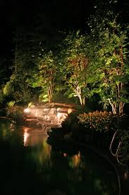 Tree Lighting Creates A Perimeter Of Light To Frame Your Yard Outdoor Outdoor Lighting Diy Outdoor Lighting