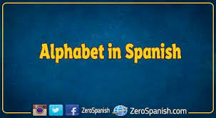 A, b, c, d, e, f, g, h, i, j, k, l, m, n, ñ, o, p, q, r, s, t, u, v, w, x, y, z. Alphabet In Spanish Language Zero Spanish