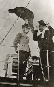 L Imperatore Francesco Giuseppe In Una Rara Foto Dove Sullo Sfondo Si Intravvede La Figlia Gisella Csaladom