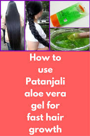 How To Use Patanjali Aloe Vera Gel For Fast Hair Growth Some Amazing Ways To Use Patanjali Hair Growth Faster Aloe Vera Gel For Hair Growth Thick Hair Remedies