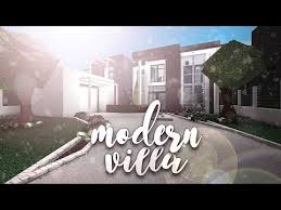 This is part one of the three video series, in this video we will be building a modern mega mansion exterior. Roblox Bloxburg Modern Villa House Build Youtube