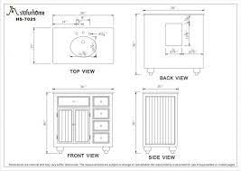 What is the standard bathroom vanity size? Bathroom Vanity Top Dimensions Ideas Bathroom Bathroom Cabinets Bathroom Vanity Sizes Bathroom Dimensions Bathroom Vanity Cabinets