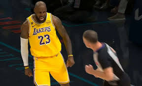 LeBron James became a hilarious meme during Austin Reaves’s spirited talk with NBA refs