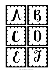 Black And White Bulletin Board Letters Instant Display Lettering A Z Black And White Printable Teaching Resources Print Play Learn Instant Display Lettering Display Lettering Star Of The Week