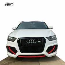 The tricky part of bumper lips is that they need to be painted. Body Kit For Audi Q3 In Abt Style Auto Tuning Parts Front Bumper Rear Bumper And Side Skirts Facelift Car Accessories Buy For Audi Q3 Body Kit Bumper Product On Alibaba Com