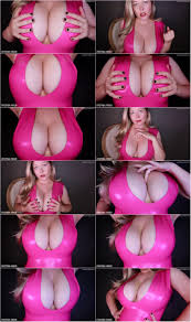 Shiny Pink Latex Tits - Queen Amber Mae - Full HDMP4