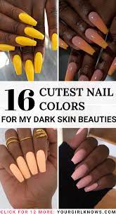 16 Best Colours Dark Skin Nail Polish That You Will Absolutely Love Ygk Cute Nail Colors Dark Skin Nail Polish Nail Colors