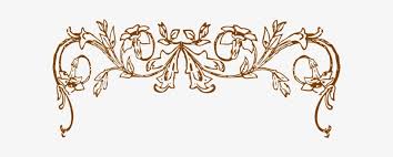 Free printable pumpkin vine pattern. Brown Floral Border Transparent Image Pumpkin Vine Colouring Pages 600x250 Png Download Pngkit