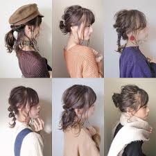 asumi on instagram セルフヘアアレンジ 冬は首元が詰まった服が 多いのでバランス的に 首筋がすっきりと 見えるようなアレンジを 心がけています 女の子 ニット セルフヘアアレンジ ゆるふわ ラーメンマン セルフ ヘアアレンジ ヘアアレンジ