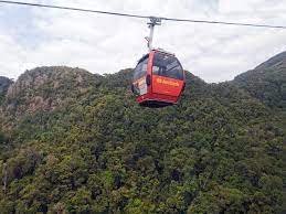 Karangan berkunjung ke kereta kabel. Kereta Kabel Langkawi Skycab Panorama Langkawi Percutian Bajet