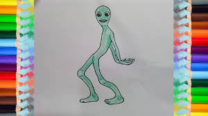 Over the past few years, i've shared quite a few different christmas crafts for preschoolers (and easily adaptable for older kids). Dance Aliens Drawing How To Draw Dance Alien Easy And Funny