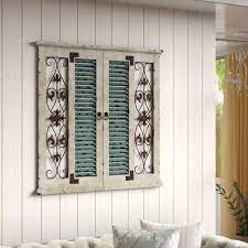 Window Rustic Wood And Metal Wall Decor Outdoor Wall Decor Rustic Wood Wall Decor Wooden Wall Art Decor