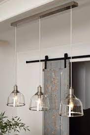 Buy Gloucester 3 Light Linear Bar From The Next Uk Online Shop Kitchen Ceiling Lights Hanging Lights Kitchen Lights Over Dining Table